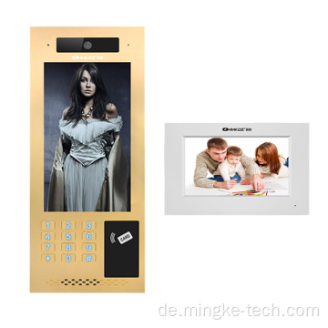 Home Intercom System 1080p mit Passwort Video Doorklingel